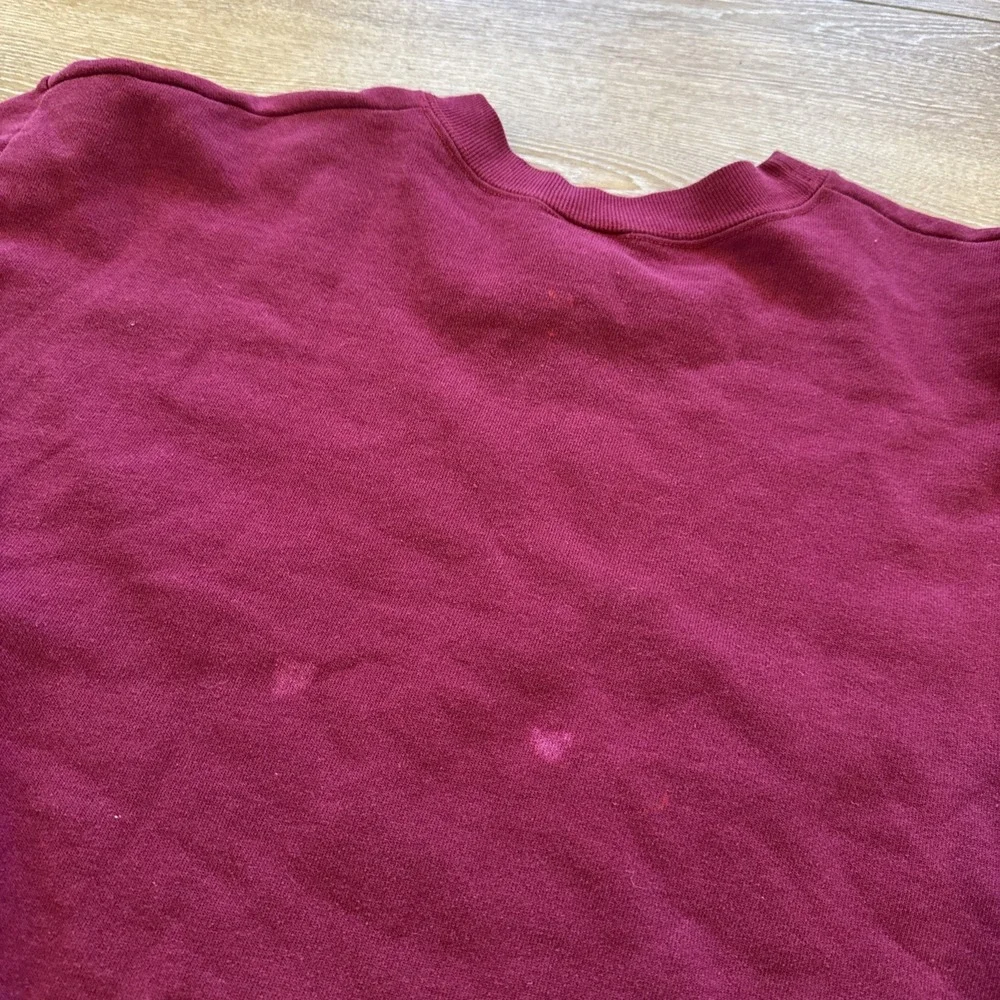 Vintage Alabama Crimson Tide Sweatshirt Mens L 90s‎ Pullover Crewneck Red